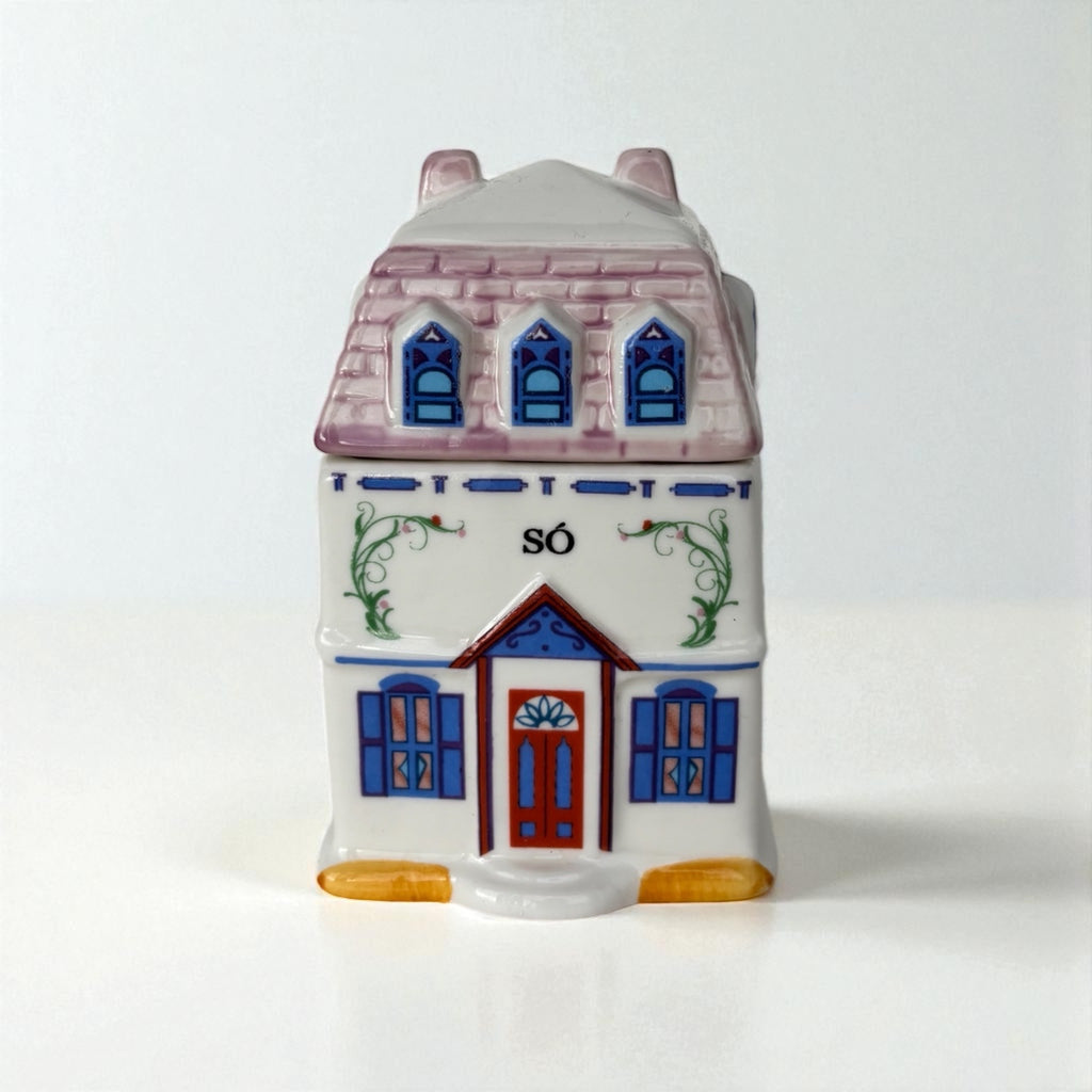 Kerámia fűszertartó házikók